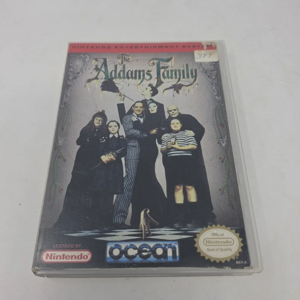 The Addams Family Case (Nintendo) Authentic BOX ONLY